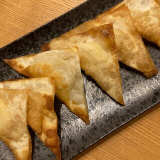 ワンタンチーズ揚げ